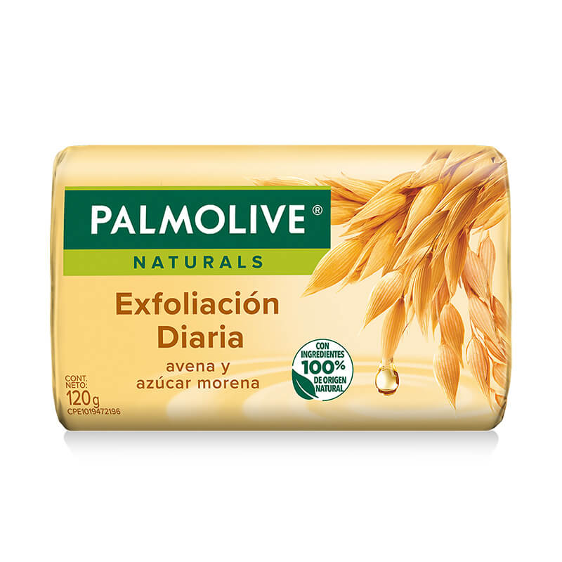 Palmolive® Naturals Exfoliación Diaria Avena y Azúcar Jabón en barra